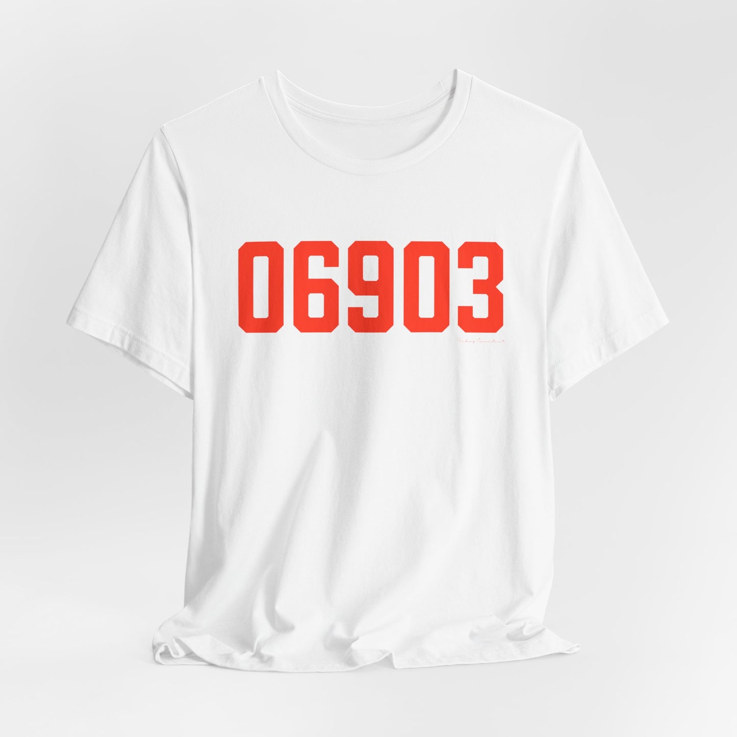 06903 Stamford Connecticut Zip Code Unisex Jersey Short Sleeve T-Shirt