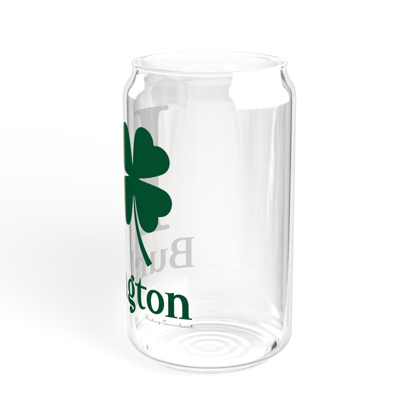 I Clover Burlington Sipper Glass, 16oz