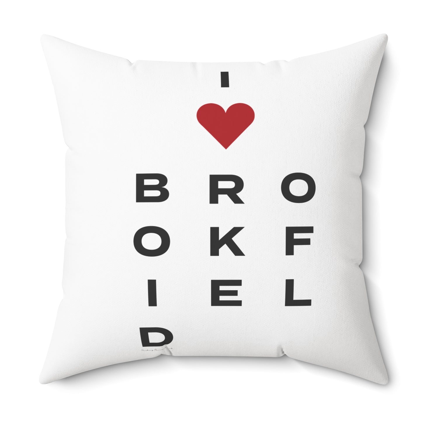 Brookfield Vision Spun Polyester Square Pillow