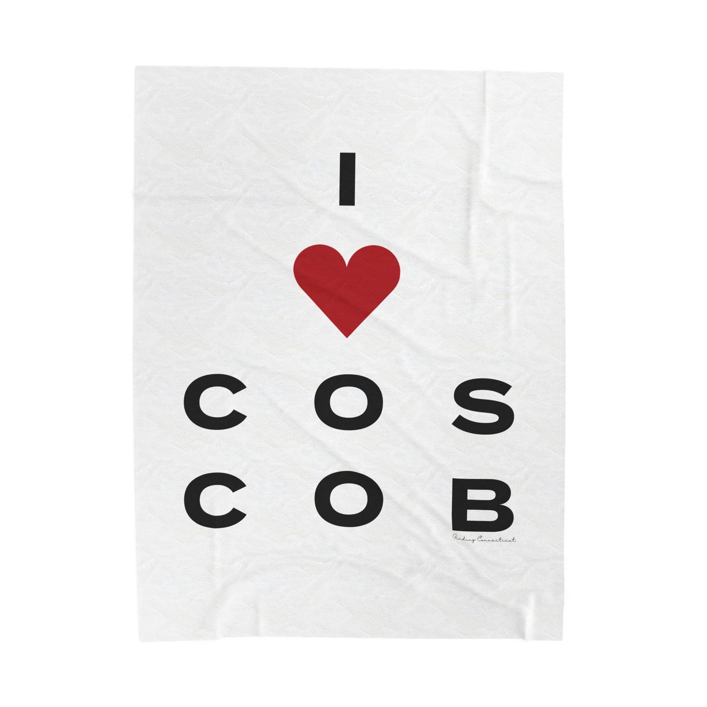 Cos Cob Vision Velveteen Plush Blanket