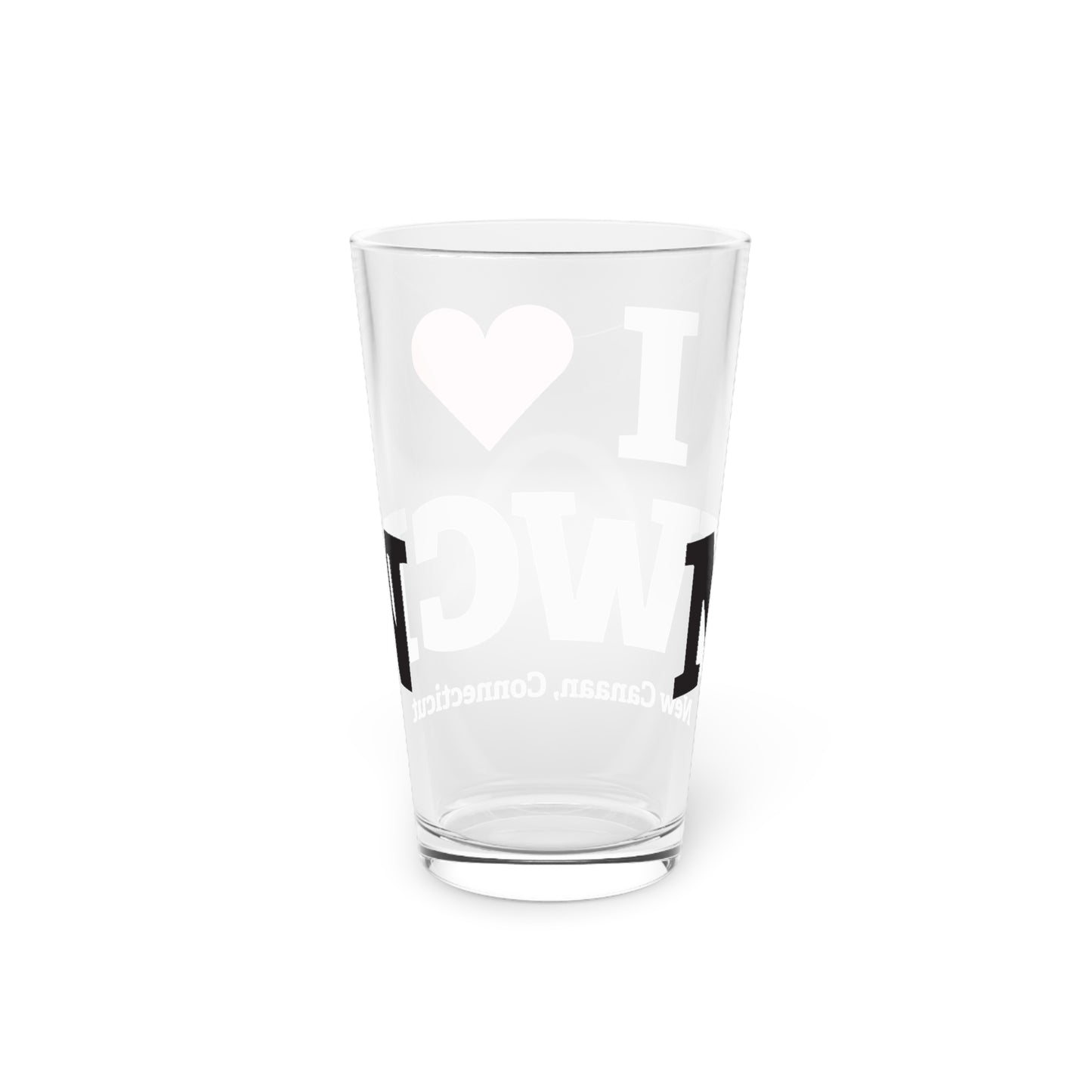 I Heart NWCN Pint Glass, 16oz