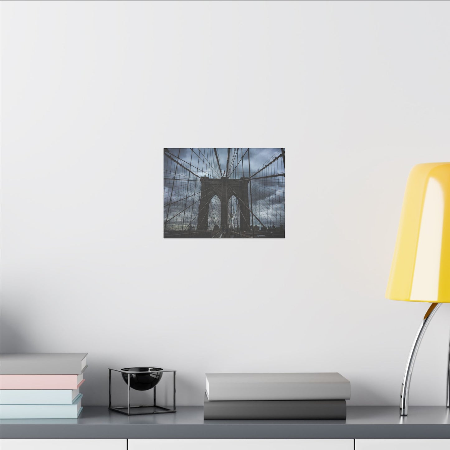 In the Middle of the Bridge Matte Canvas, Stretched, 0.75" (Multi-Size)