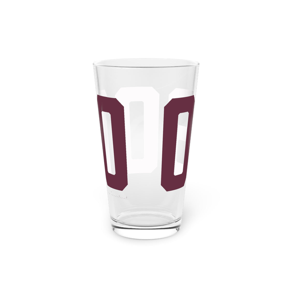 06010 Bristol Connecticut Zip Code Pint Glass, 16oz