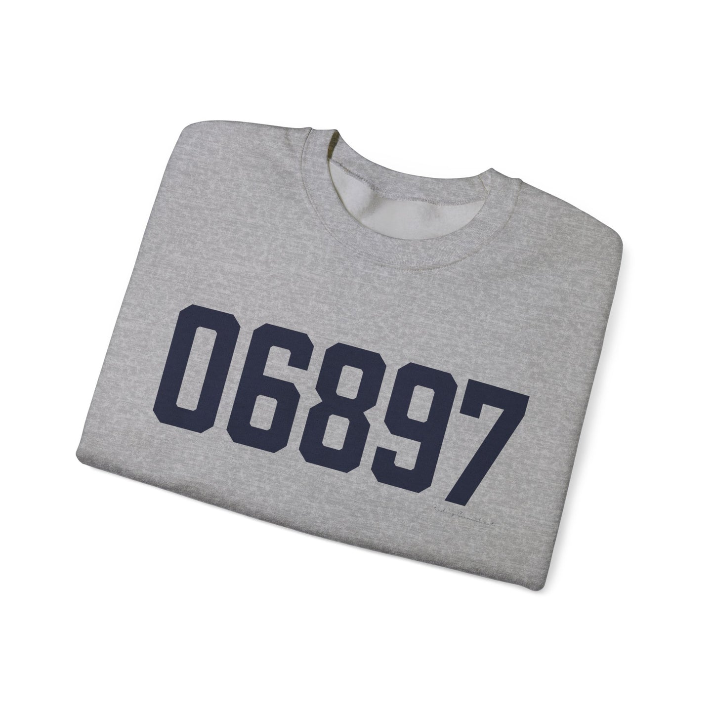 06897 Wilton Connecticut Zip Code Unisex Heavy Blend™ Crewneck Sweatshirt