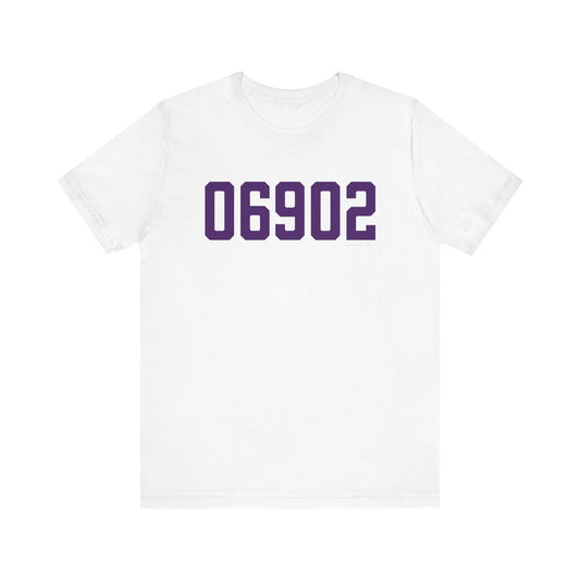 06902 Stamford Connecticut Zip Code Unisex Jersey Short Sleeve T-Shirt