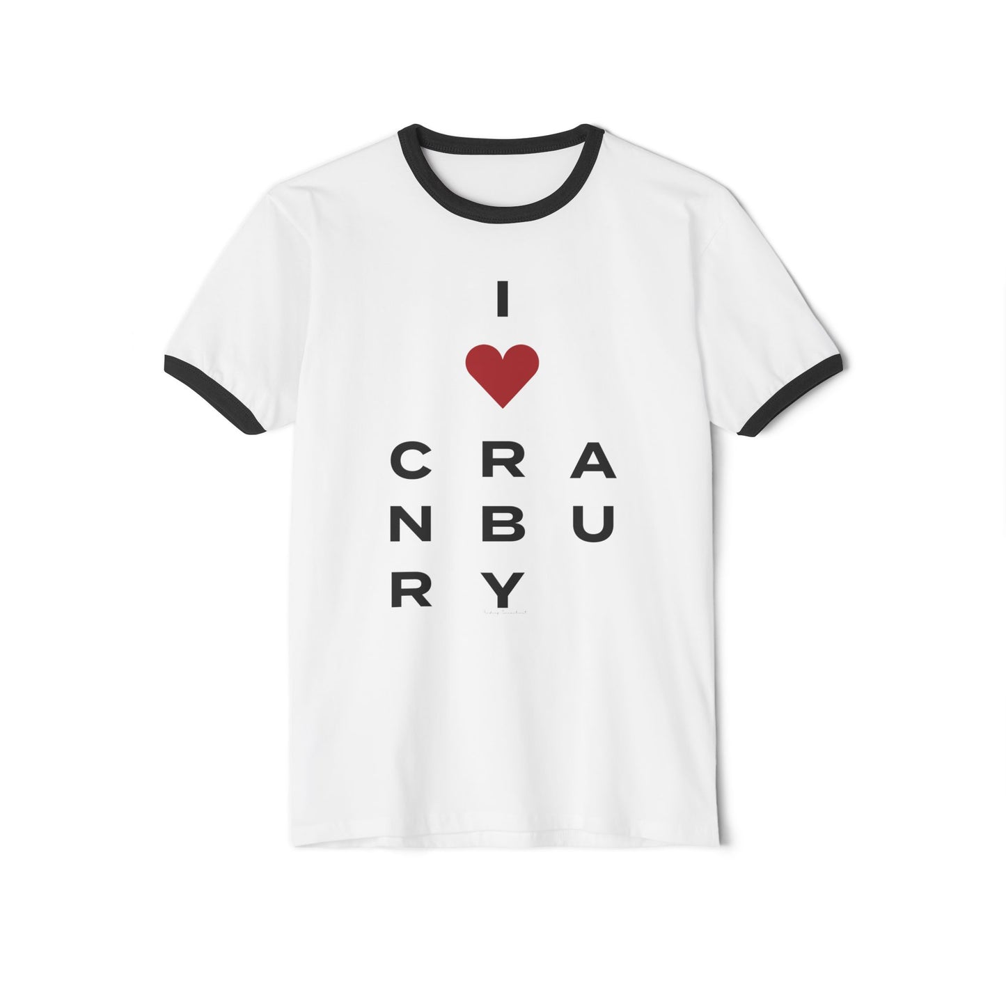 Cranbury Vision Unisex Cotton Ringer T-Shirt