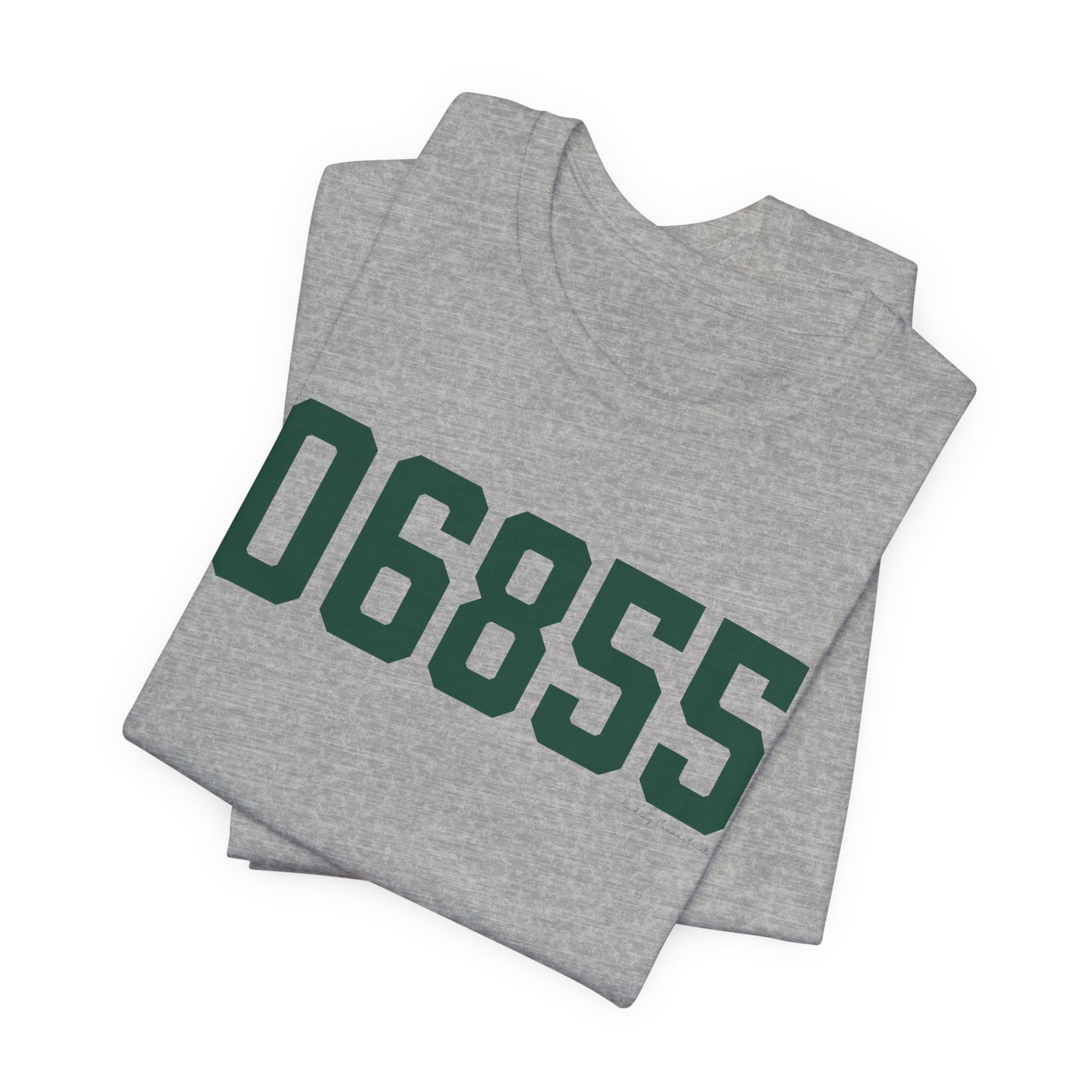 06855 Norwalk Connecticut Zip Code Unisex Jersey Short Sleeve T-Shirt
