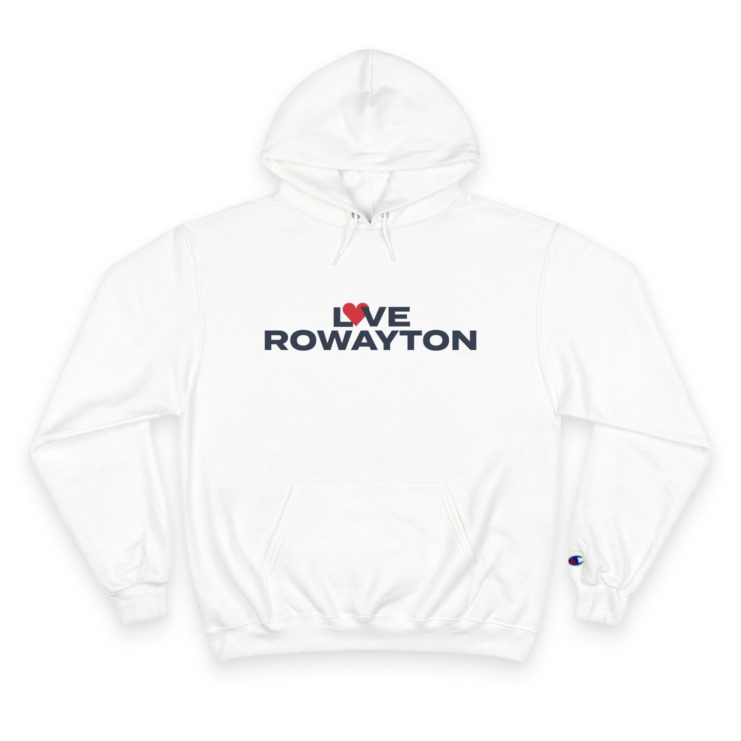 Love Rowayton Champion Hoodie