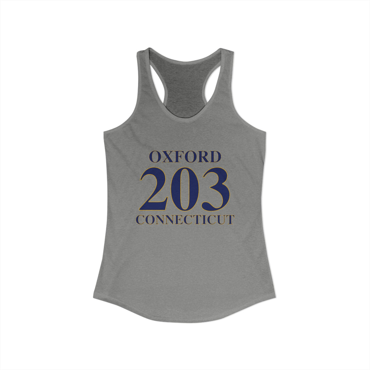 Oxford 203 Connecticut Women's Ideal Racerback Tank Top