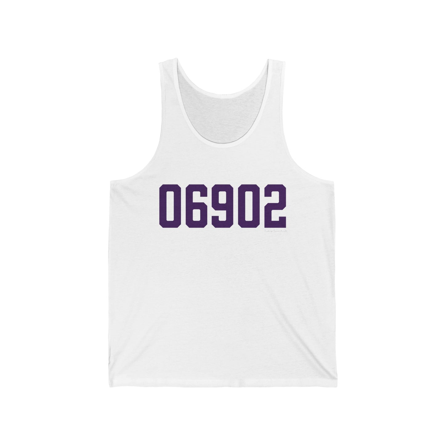 06902 Stamford Connecticut Zip Code Unisex Jersey Tank Top