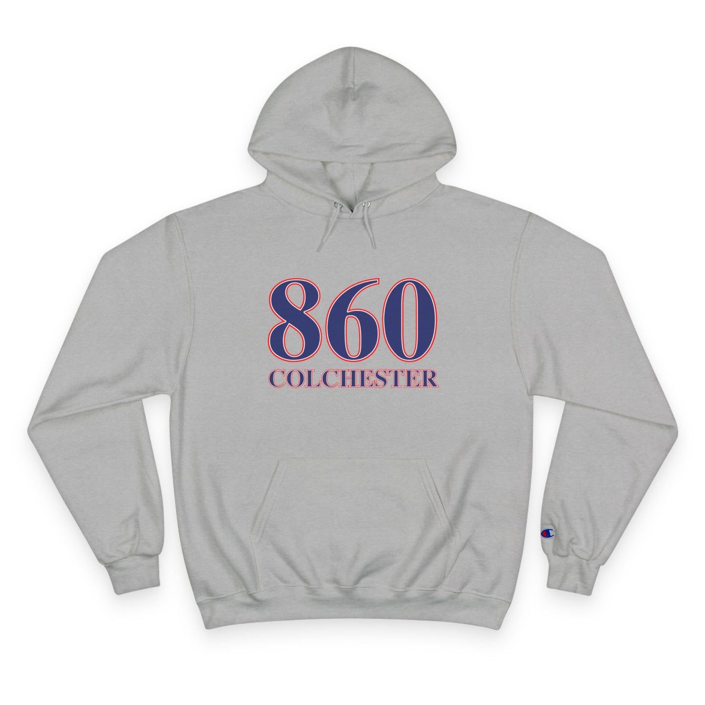 860 Colchester Red White & Blue Champion Hoodie