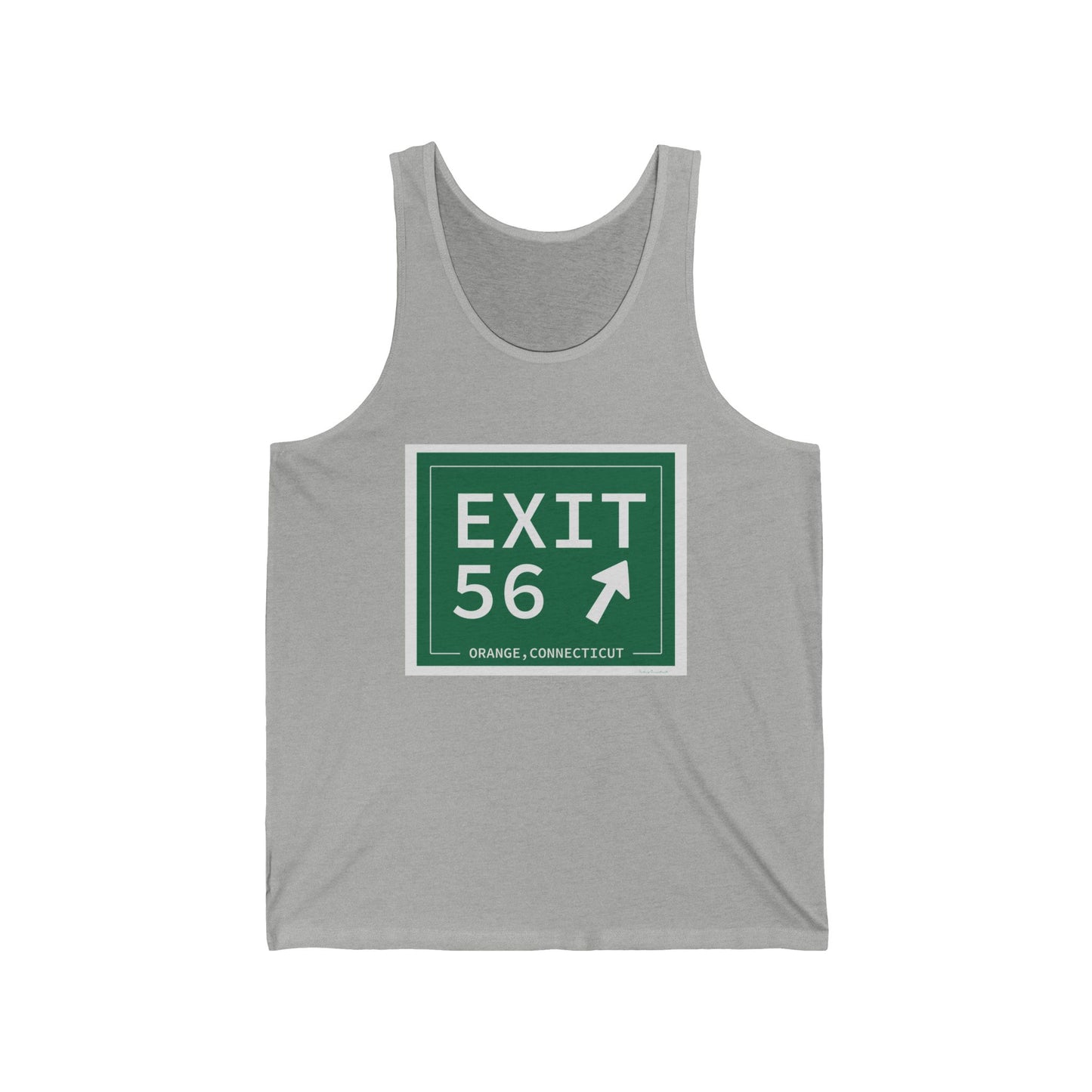 Vintage Exit 56 WCP Sign Unisex Jersey Tank Top