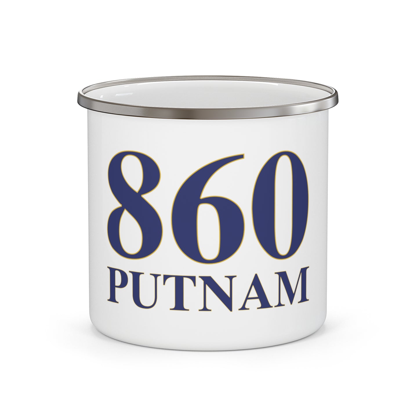 860 Putnam Enamel Camping Mug