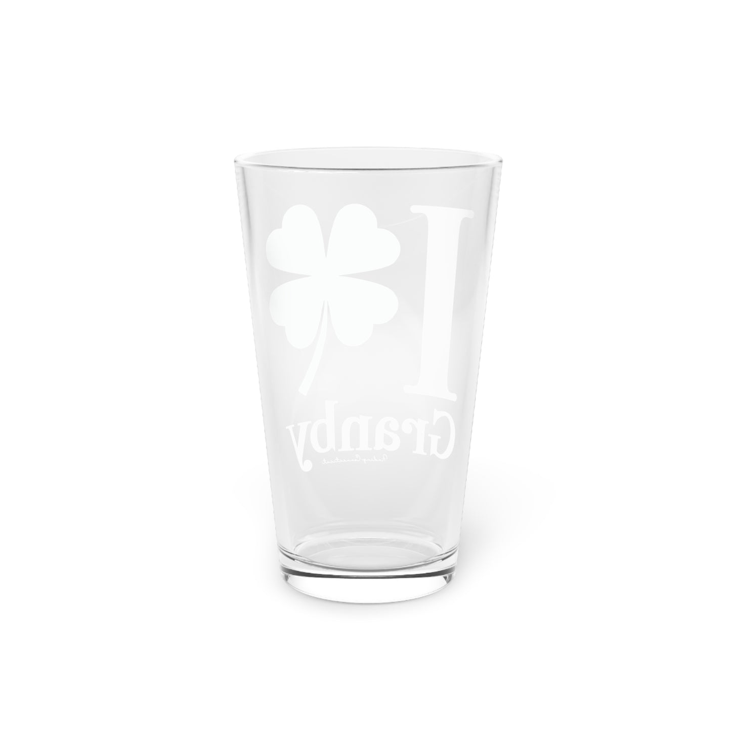 I Clover Granby Pint Glass, 16oz