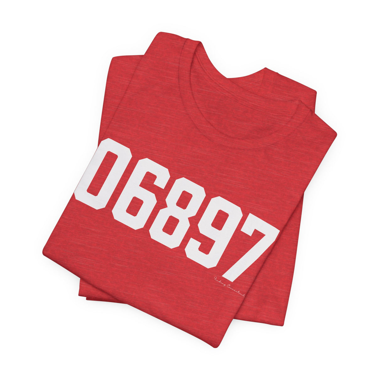 06897 Wilton CT Zip Code Unisex Jersey Short Sleeve T-Shirt