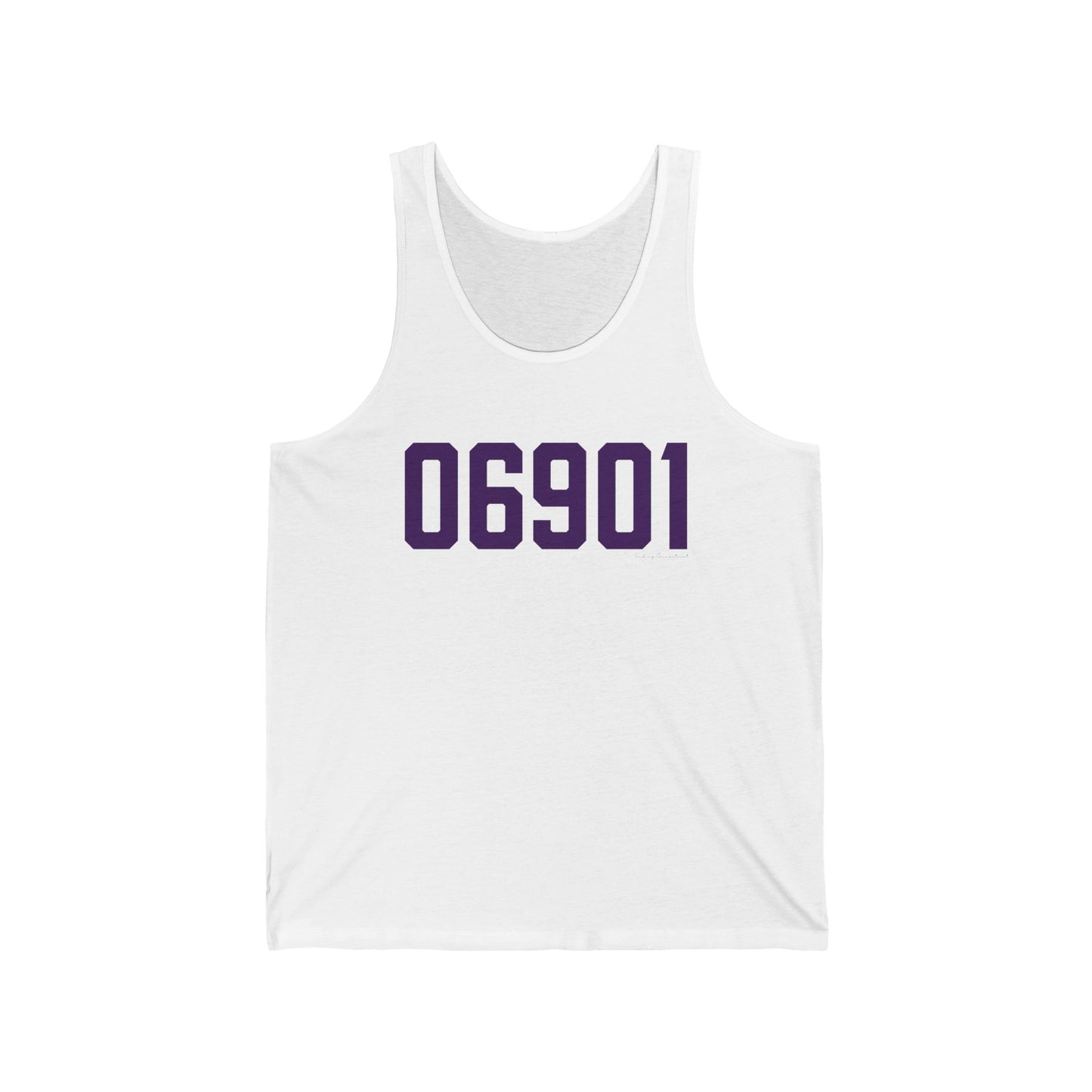 06901 Stamford Connecticut Zip Code Unisex Jersey Tank Top