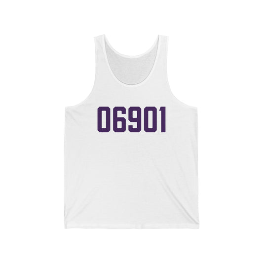 06901 Stamford Connecticut Zip Code Unisex Jersey Tank Top