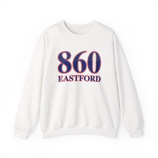 860 Eastford Red White & Blue  Heavy Blend™ Crewneck Sweatshirt