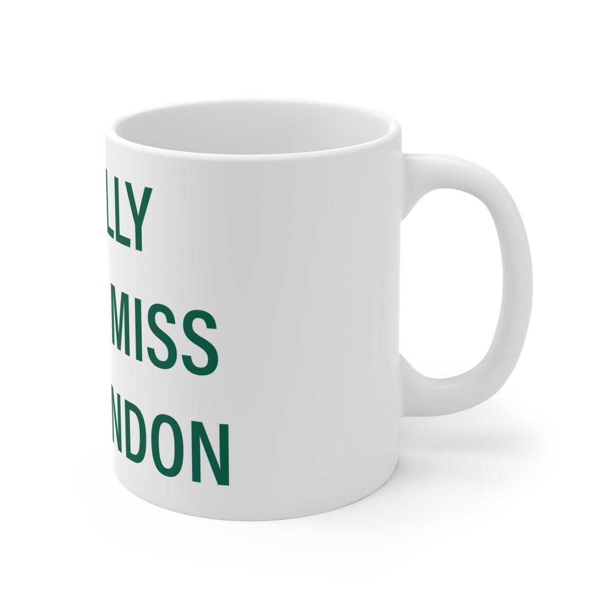 I Really Really Miss New London Connecticut Mug 11oz