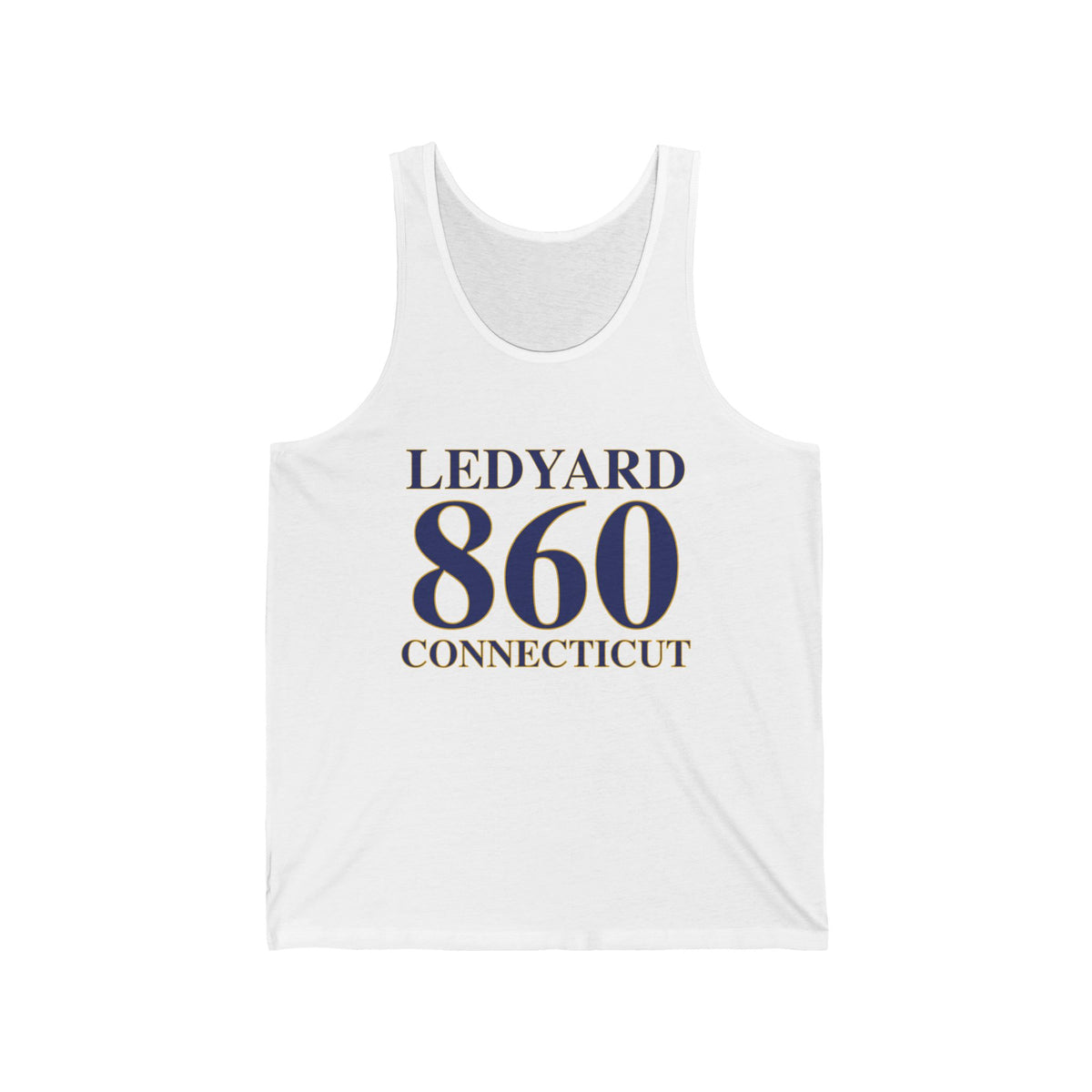 Ledyard 860 Connecticut Unisex Jersey Tank Top