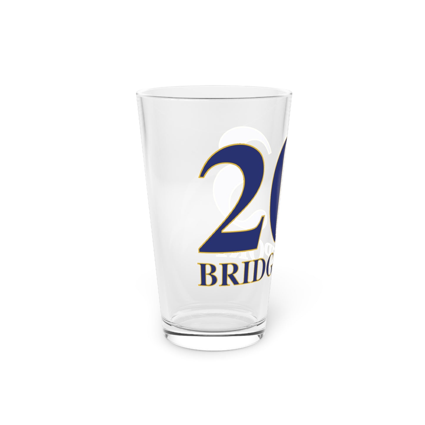 203 Bridgeport Pint Glass, 16oz