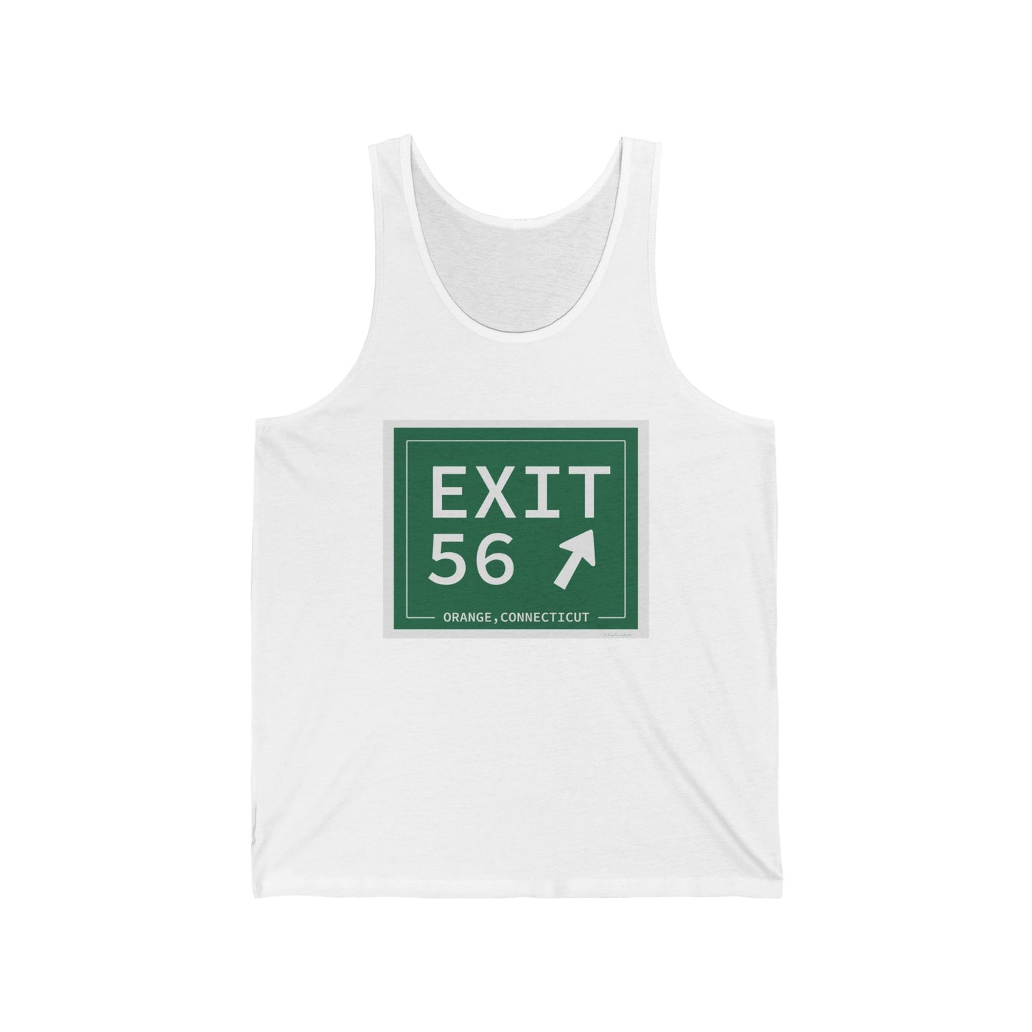Vintage Exit 56 WCP Sign Unisex Jersey Tank Top