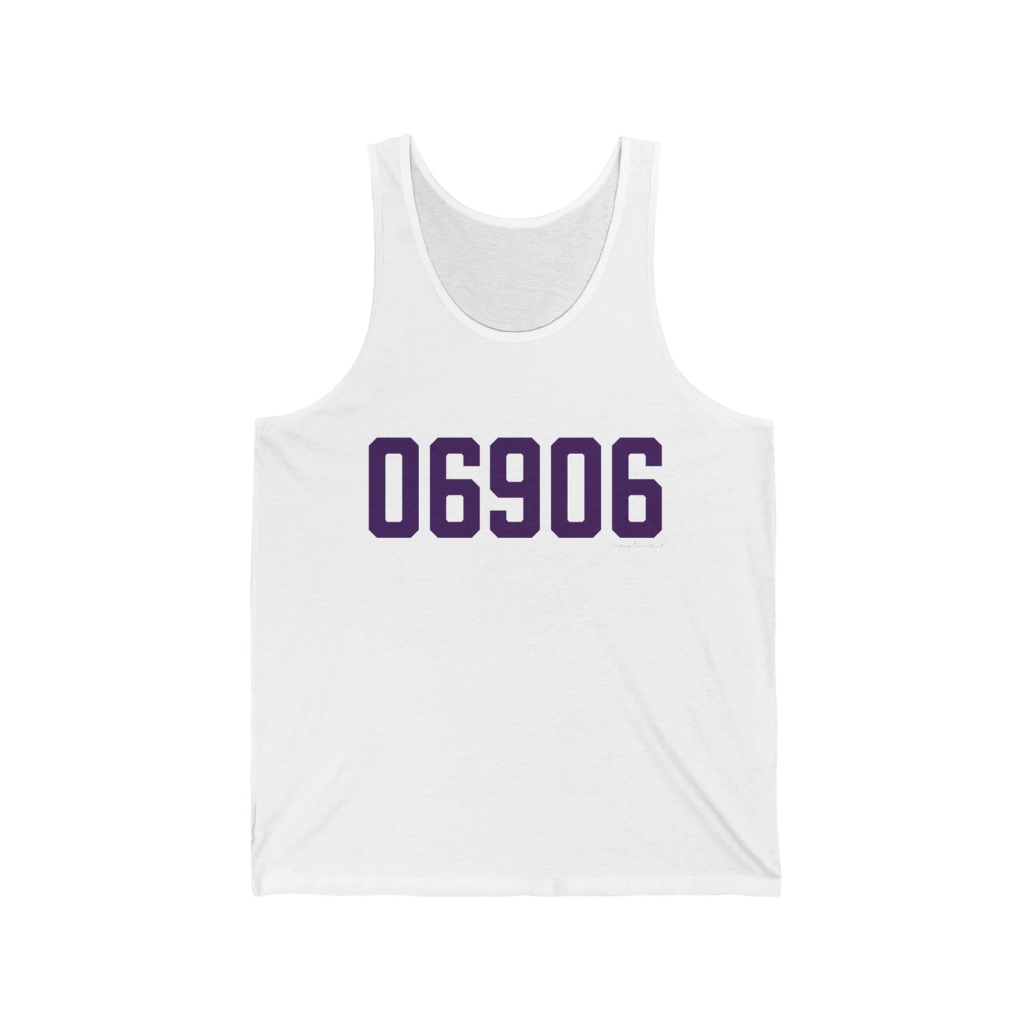 06906 Stamford Connecticut Zip Code Unisex Jersey Tank Top