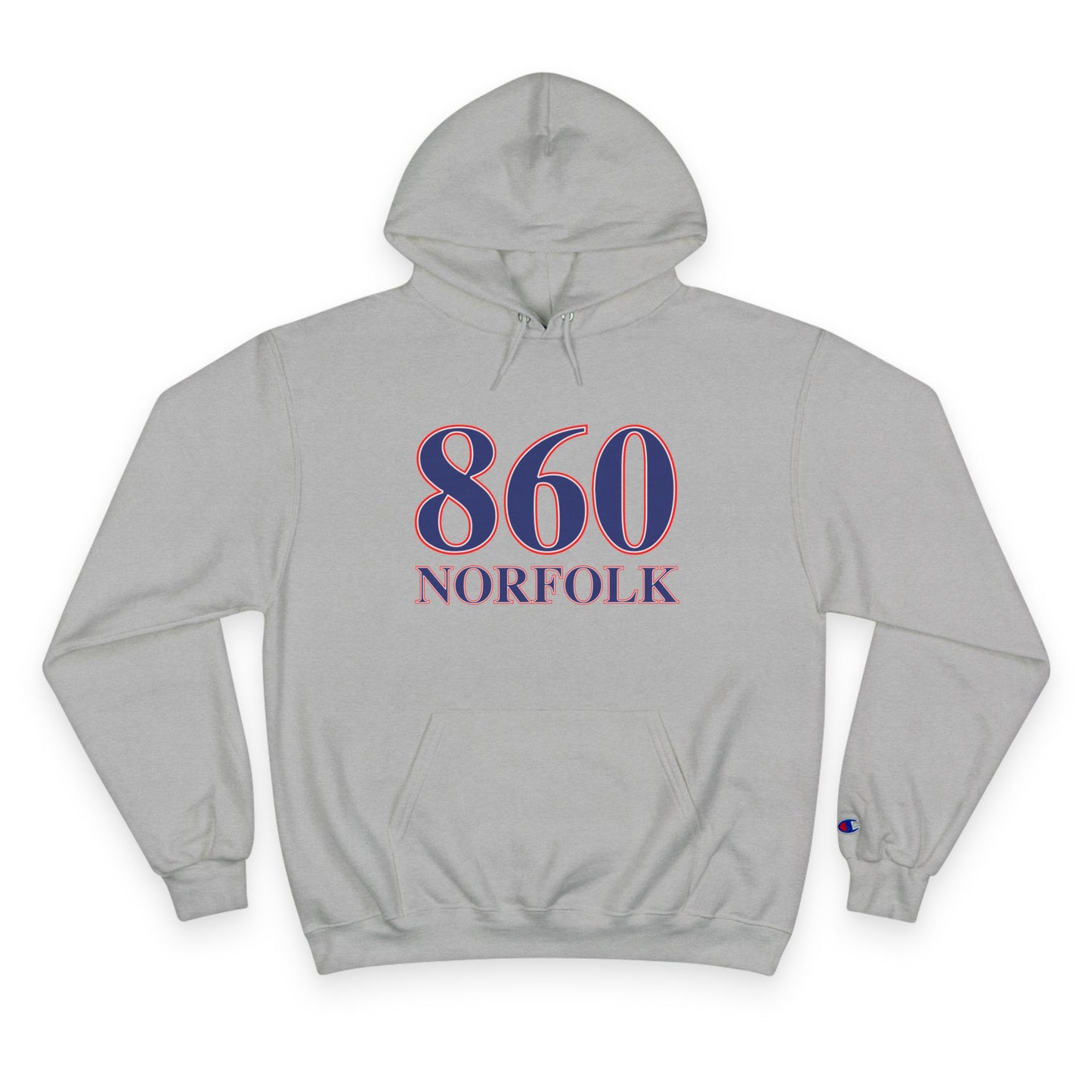 860 Norfolk Red White & Blue Champion Hoodie