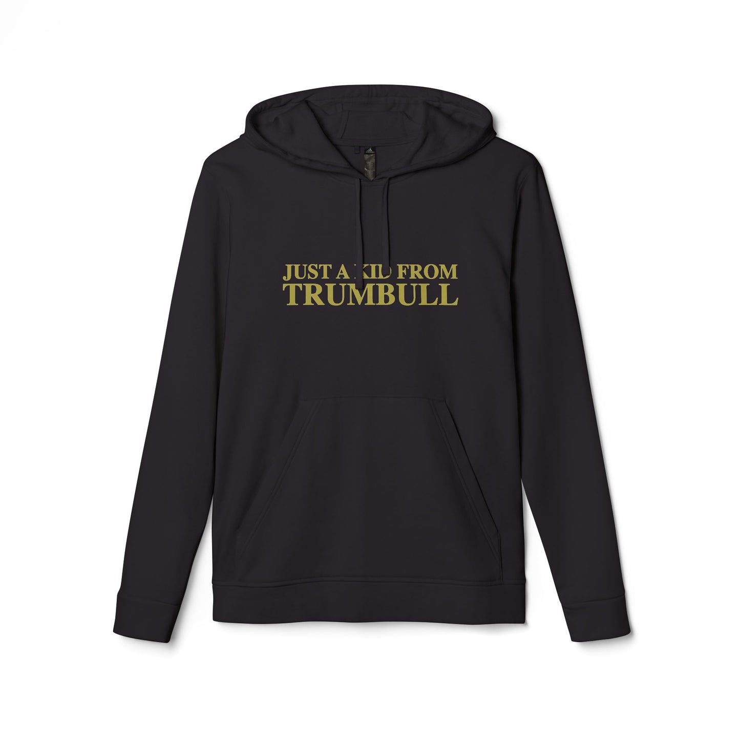 Just a kid from Trumbull adidas Unisex Fleece Hoodie