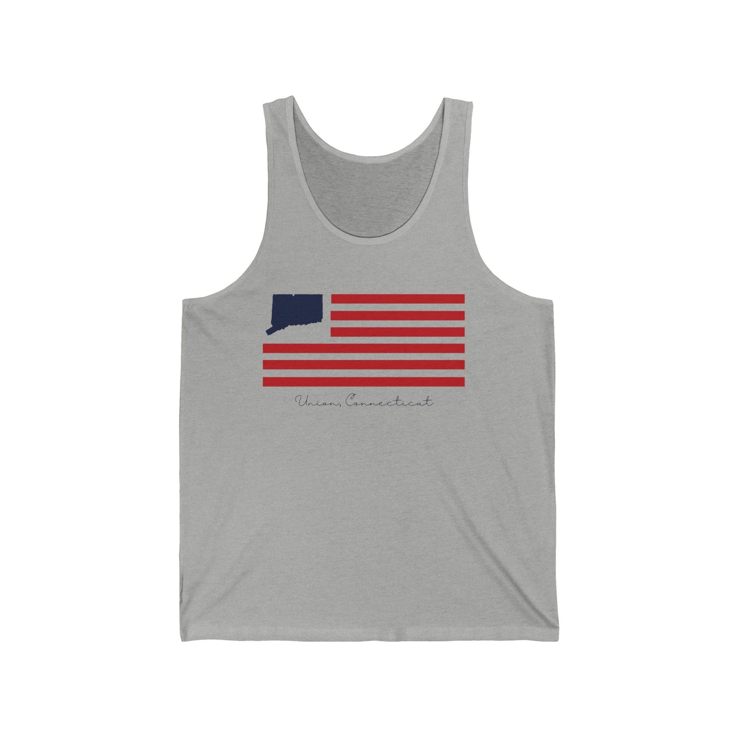 Union Connecticut Flag Unisex Jersey Tank Top
