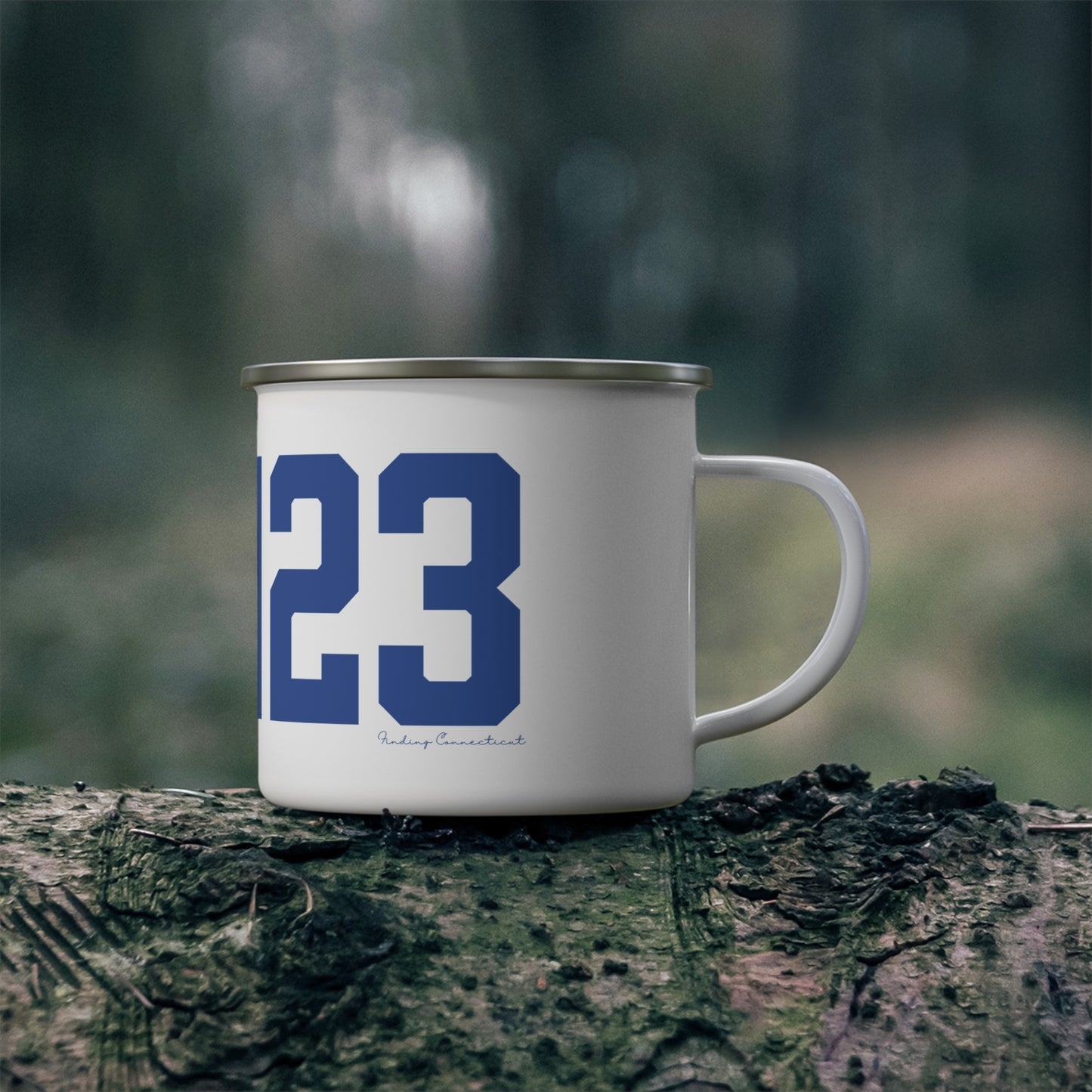 06423 East Haddam Connecticut Zip Code Enamel Camping Mug