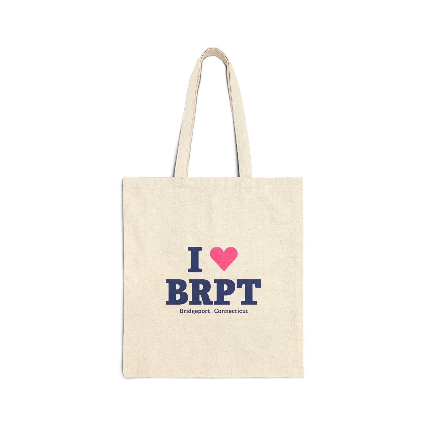 I Heart BRPT Cotton Canvas Tote Bag