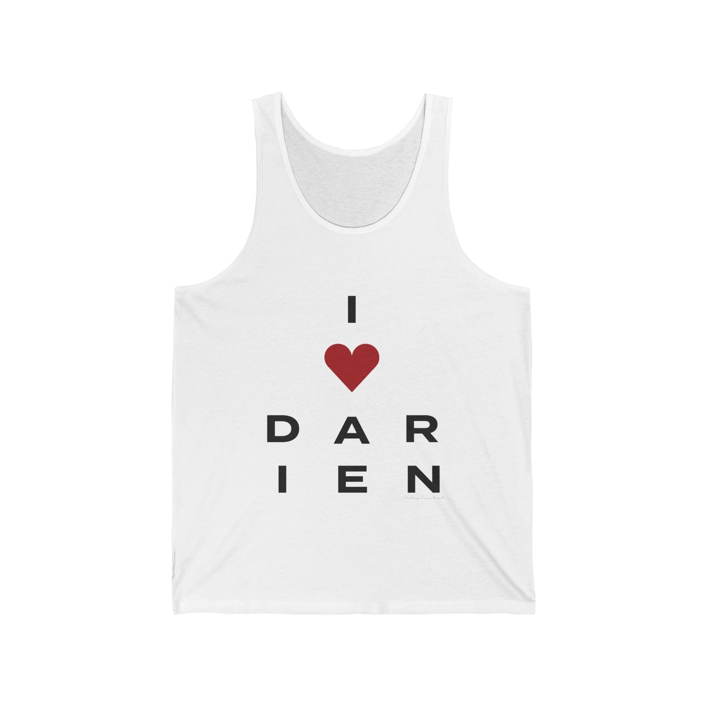 Darien Vision Unisex Jersey Tank Top