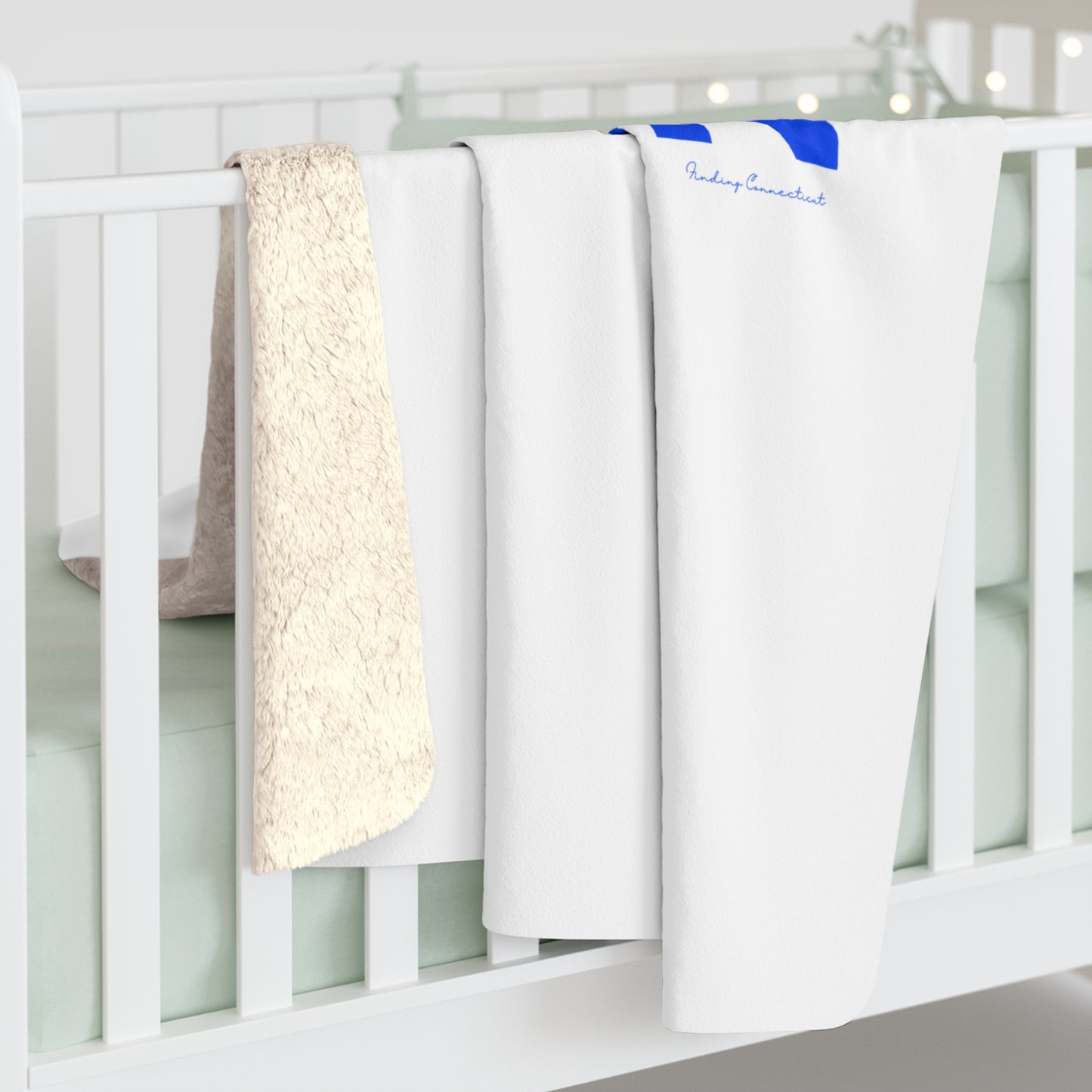 Love Darien Sherpa Fleece Blanket