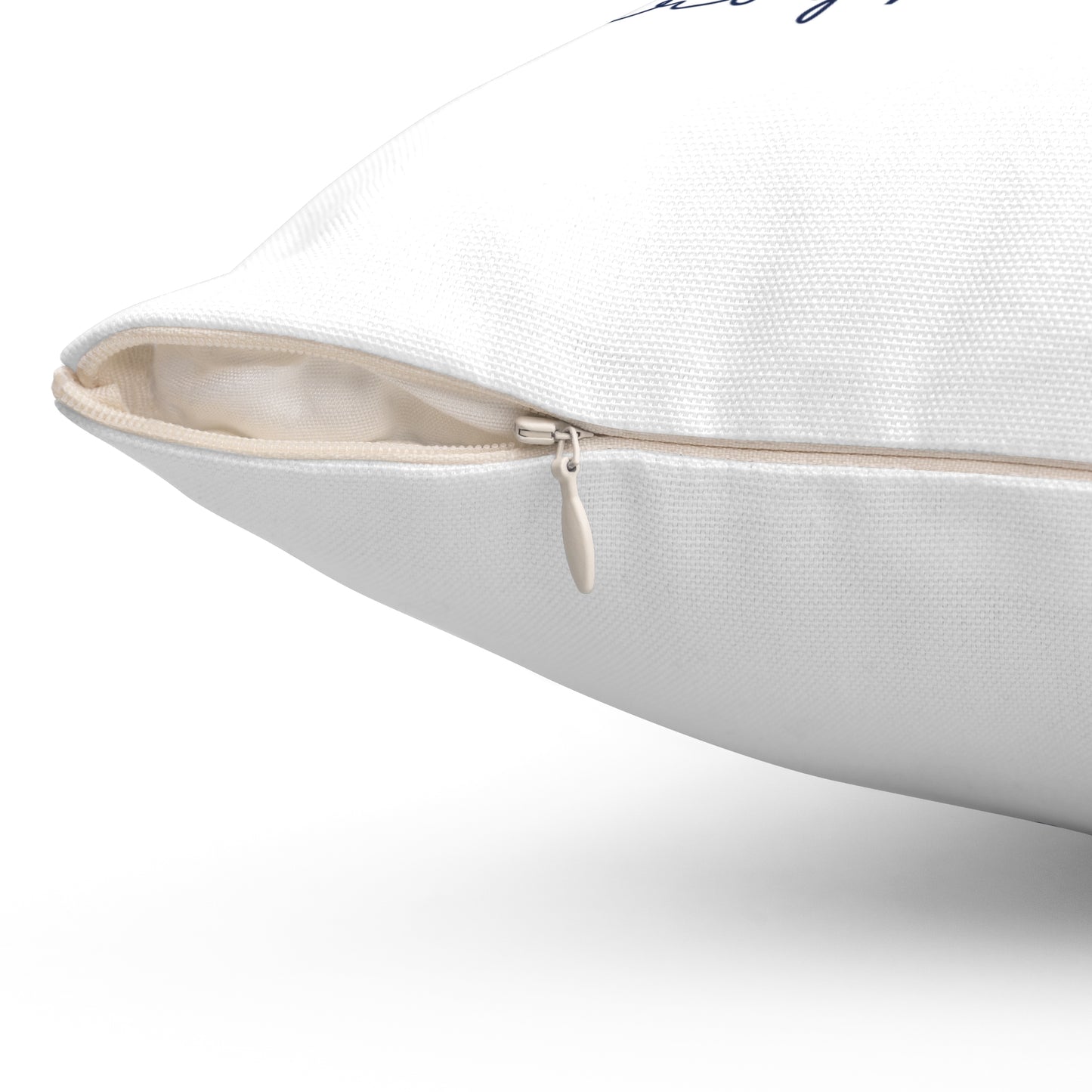 Derby Connecticut Flag Spun Polyester Square Pillow
