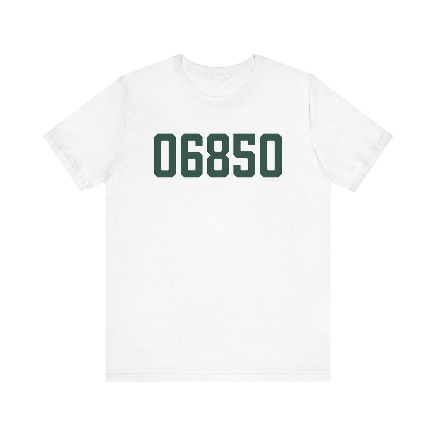 06850 Norwalk Connecticut Zip Code 
Unisex Jersey Short Sleeve T-Shirt