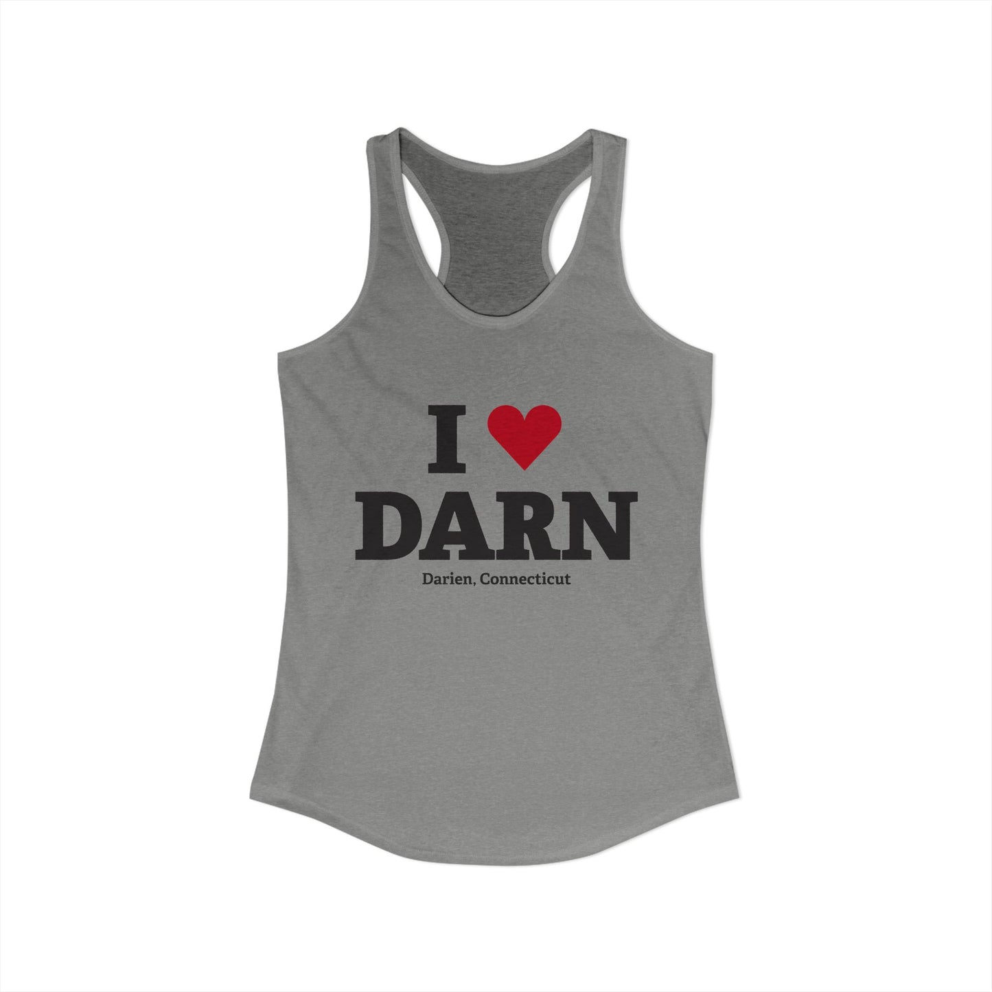 I Heart DARN Women's Ideal Racerback Tank Top
