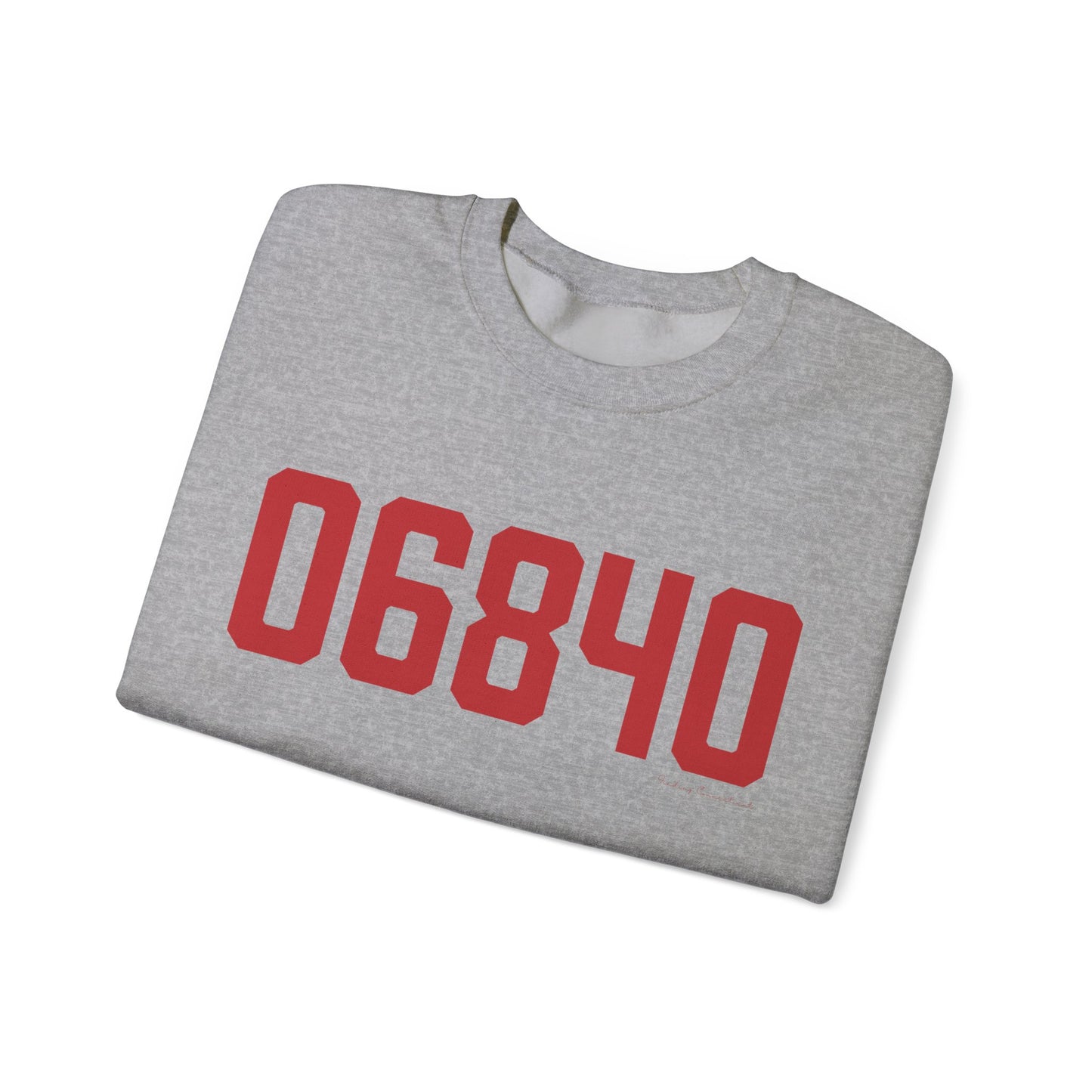 06840 New Canaan Connecticut Zip Code Unisex Heavy Blend™ Crewneck Sweatshirt