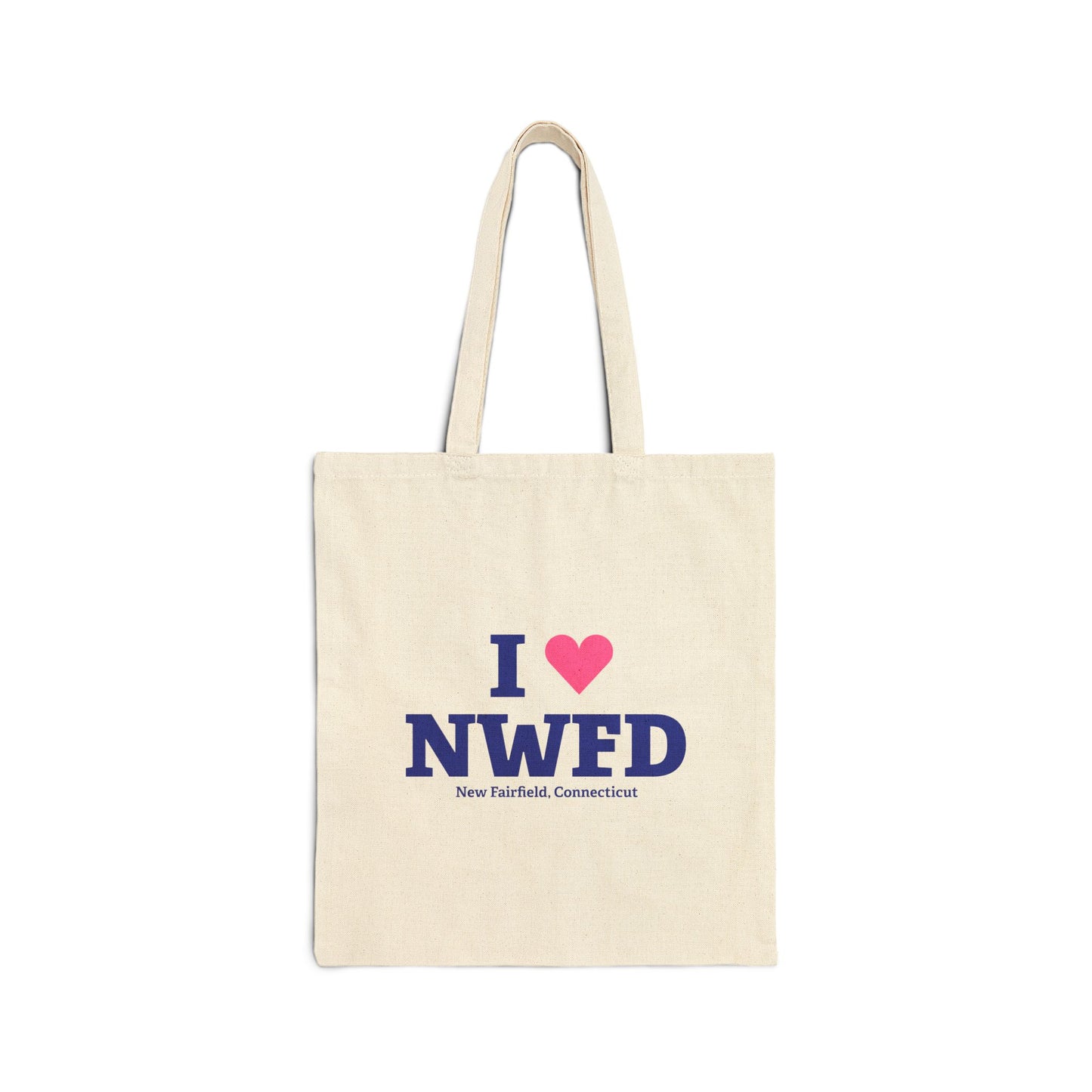 I Heart NWFD Cotton Canvas Tote Bag