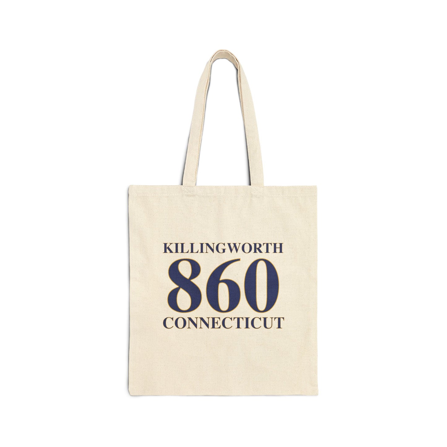 Killingworth 860 Connecticut Cotton Canvas Tote Bag