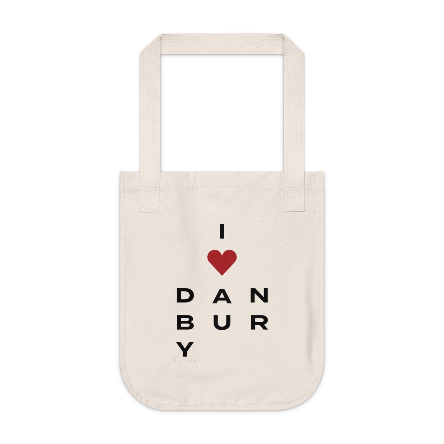Danbury Vision Organic Canvas Tote Bag