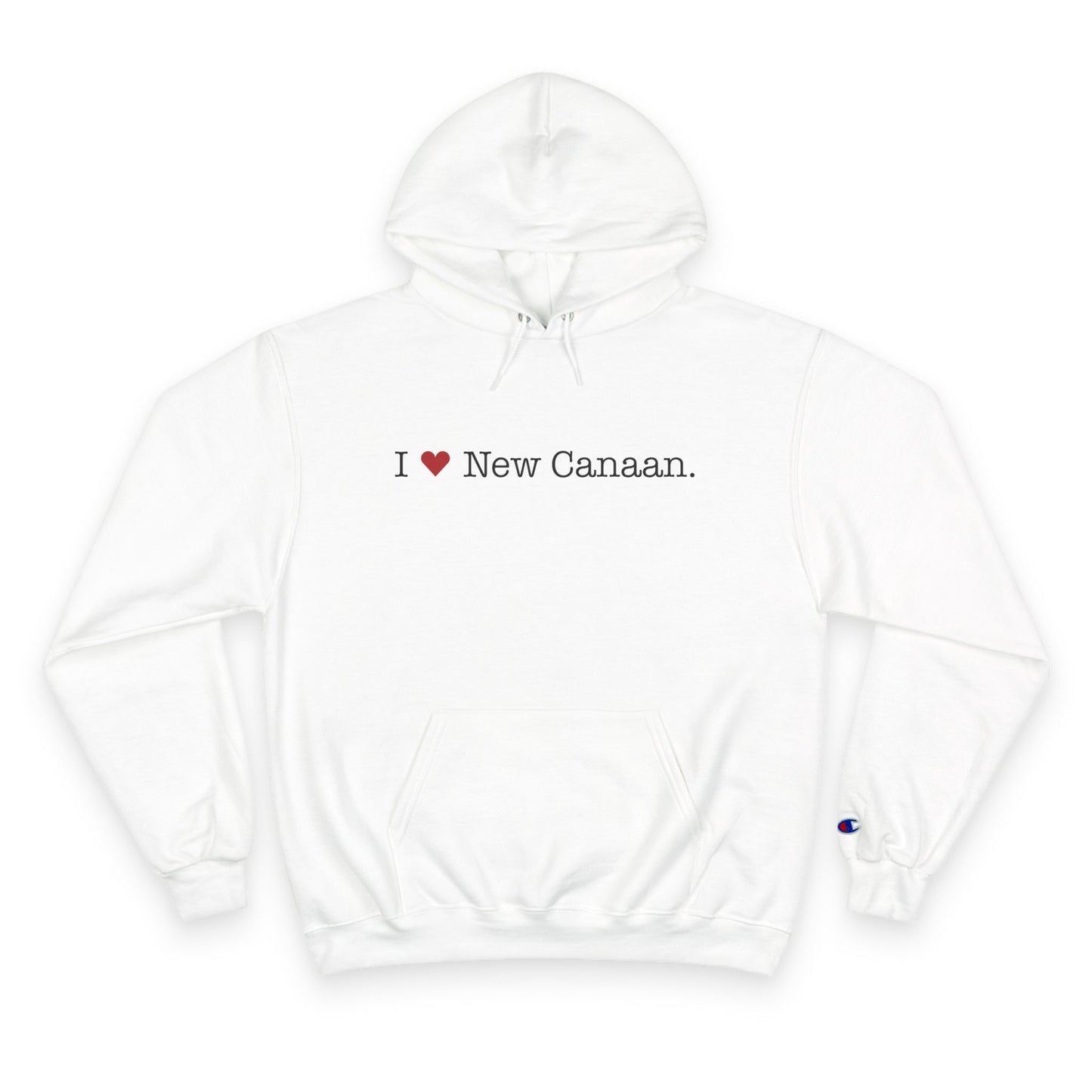 I Heart New Canaan. Champion Hoodie