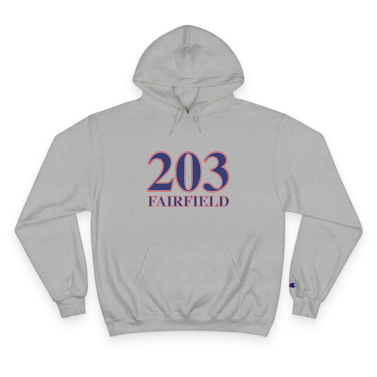 203 Fairfield Red White and Blue Champion Hoodie