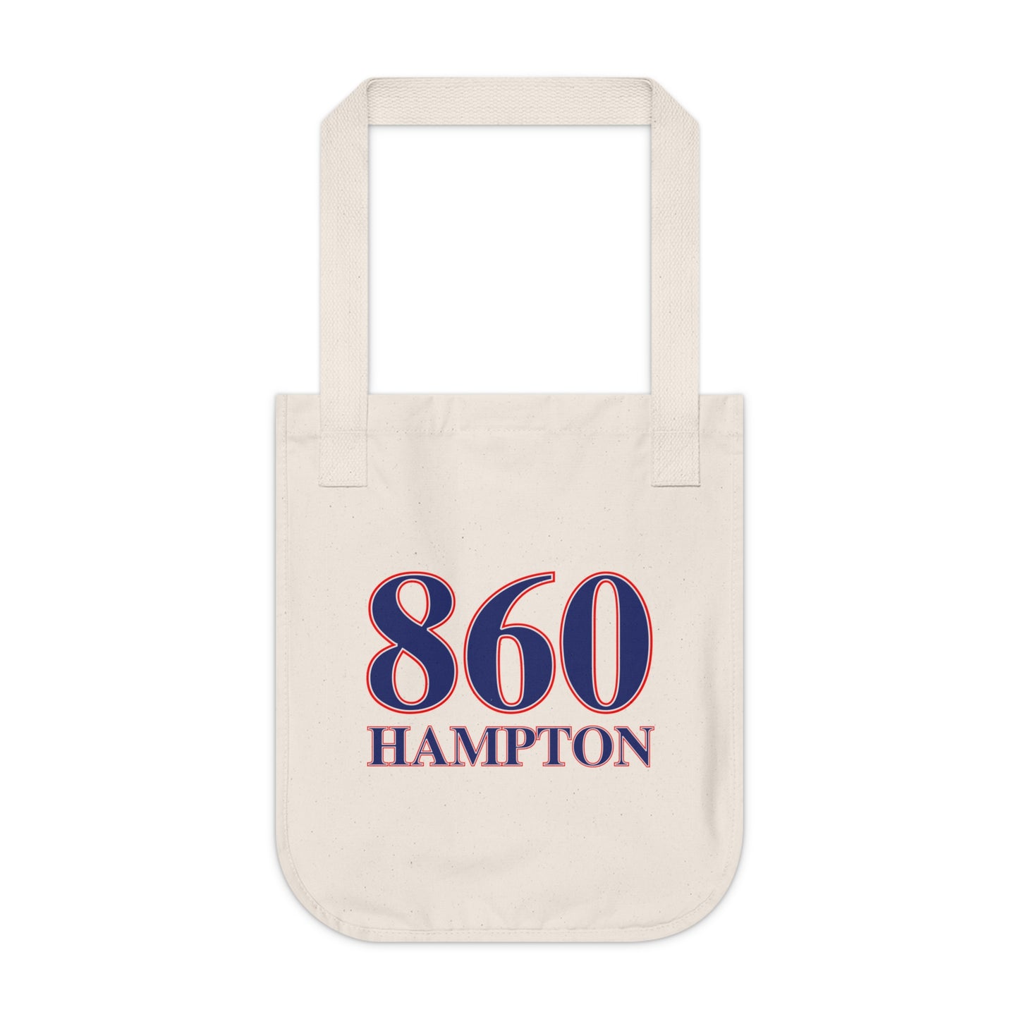 860 Hampton Red, White & Blue Organic Canvas Tote Bag