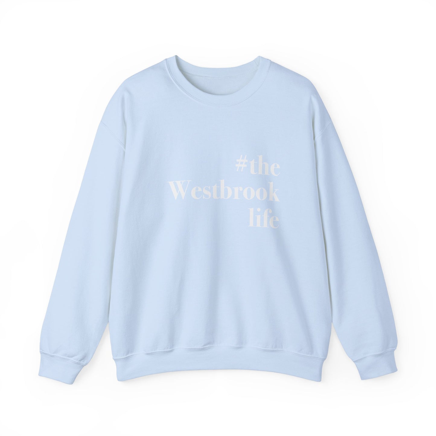 #thewestbrooklife Unisex Heavy Blend™ Crewneck Sweatshirt