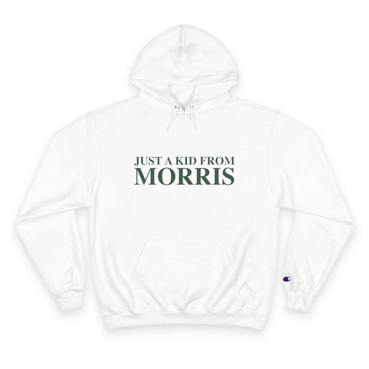 Just a kid from Morris Champion Hoodie