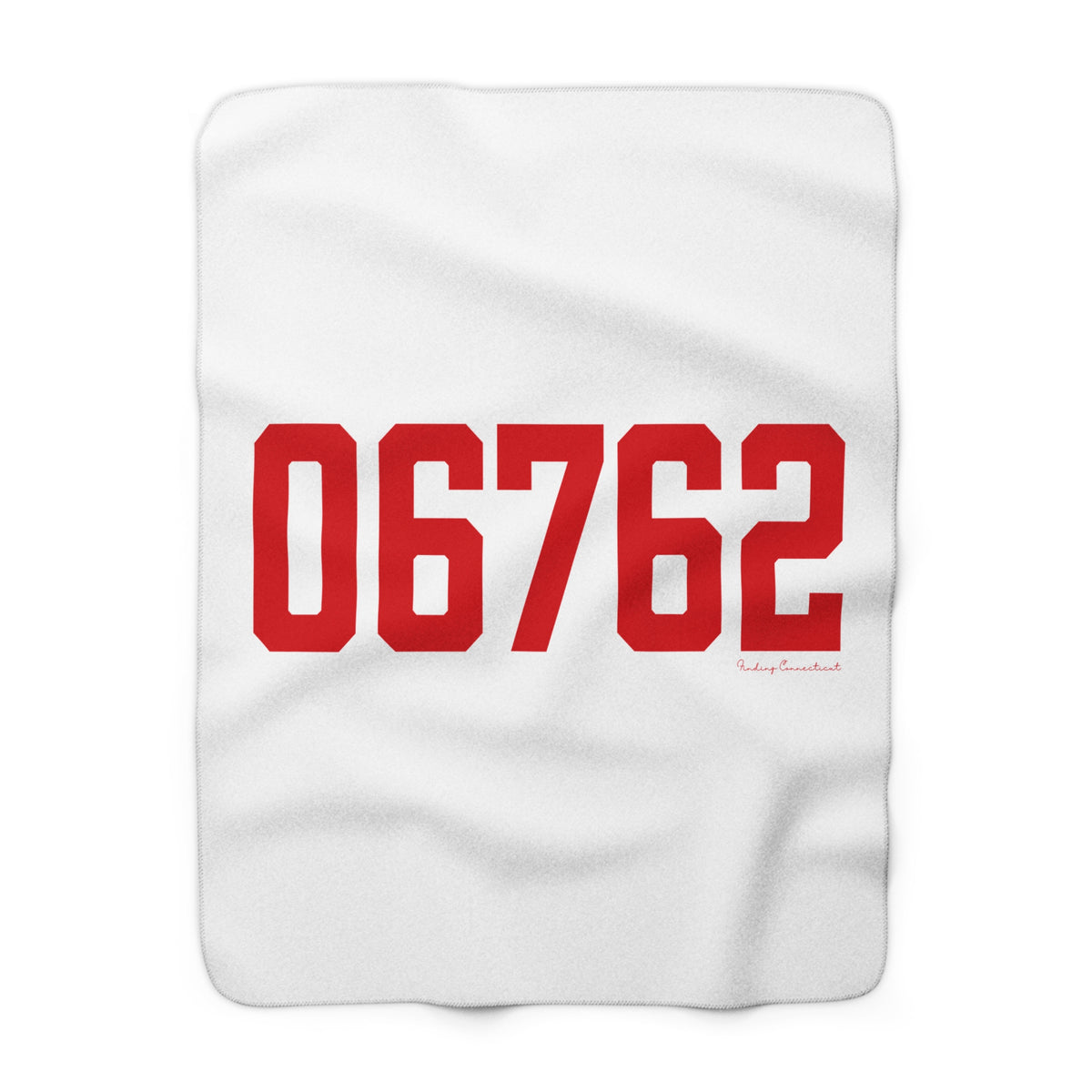 06762 Middlebury Connecticut Zip Code Sherpa Fleece Blanket