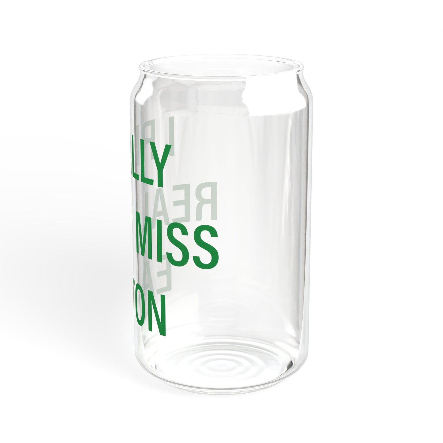 I Really Really Miss Easton Sipper Glass, 16oz