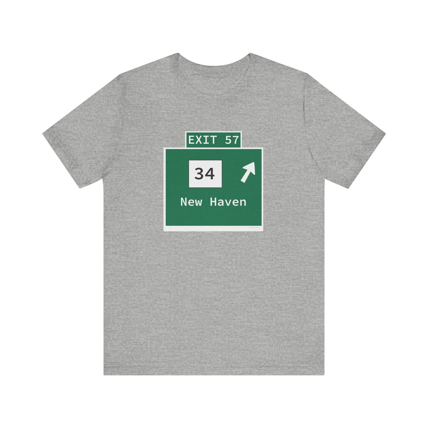 Vintage WCP Exit 57 Sign Unisex Jersey Short Sleeve T-Shirt