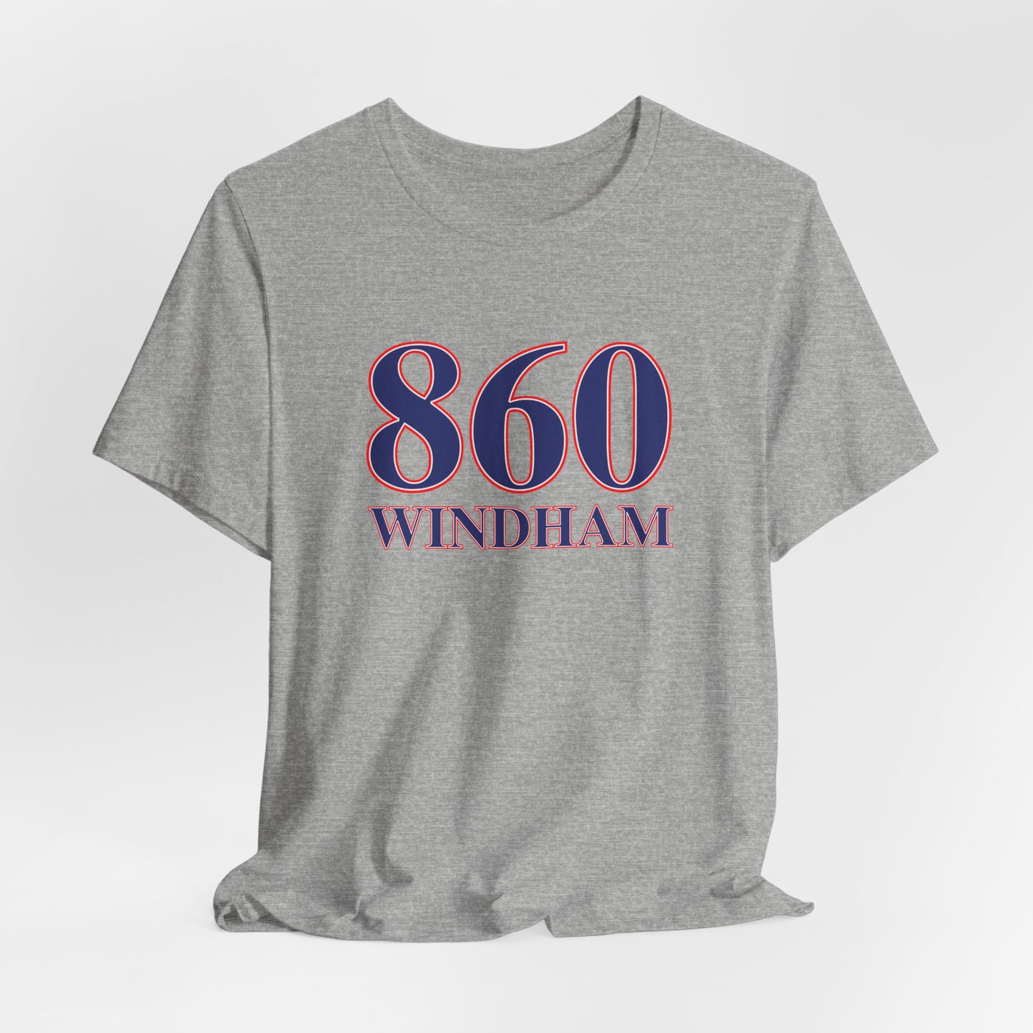 860 Windham Red White & Blue Unisex Jersey Short Sleeve T-Shirt